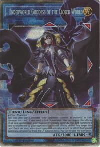 Underworld Goddess of the Closed World (Starlight Rare) #BLGG-EN144