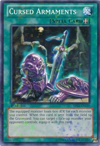 Cursed Armaments (Mosaic Rare) #BP02-EN159