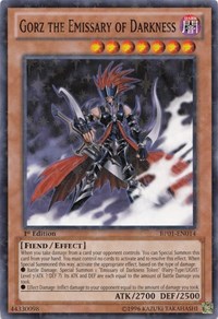 Gorz the Emissary of Darkness (Starfoil) #BP01-EN014
