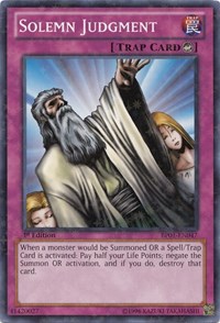 Solemn Judgment (Starfoil) #BP01-EN047