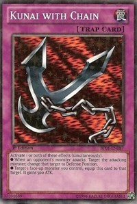 Kunai with Chain (Starfoil) #BP01-EN087