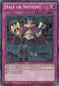 Half or Nothing (Starfoil) #BP01-EN101