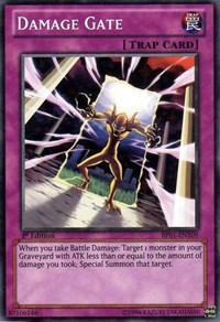 Damage Gate (Starfoil) #BP01-EN109