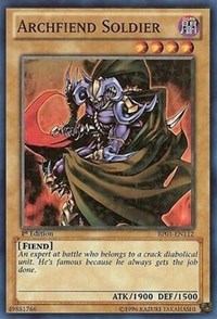 Archfiend Soldier (Starfoil) #BP01-EN112