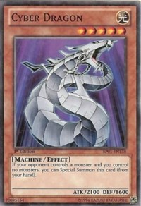 Cyber Dragon (Starfoil) #BP01-EN138