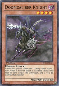 Doomcaliber Knight (Starfoil) #BP01-EN141