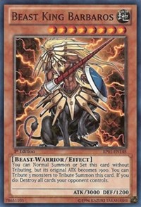Beast King Barbaros (Starfoil) #BP01-EN148