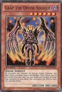 Gaap the Divine Soldier (Starfoil) #BP01-EN150