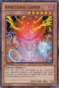 Ambitious Gofer (Starfoil) #BP01-EN160