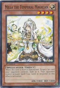 Milla the Temporal Magician (Starfoil) #BP01-EN168