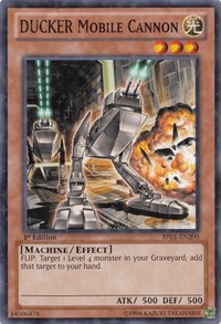DUCKER Mobile Cannon (Starfoil) #BP01-EN200