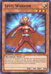 Level Warrior (Starfoil) #BP01-EN208
