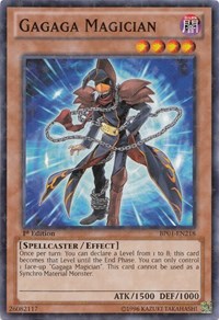 Gagaga Magician (Starfoil) #BP01-EN218