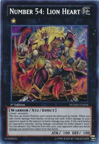 Number 54: Lion Heart #NUMH-EN026