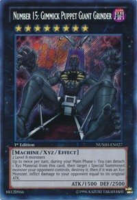 Number 15: Gimmick Puppet Giant Grinder #NUMH-EN027