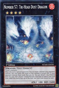 Number 57: Tri-Head Dust Dragon #NUMH-EN030