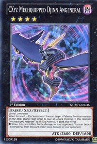 CXyz Mechquipped Djinn Angeneral #NUMH-EN036