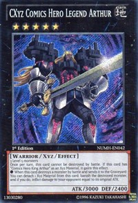 CXyz Comics Hero Legend Arthur #NUMH-EN042