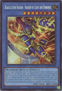 Black Luster Soldier - Soldier of Light and Darkness (Secret Rare) #CORI-EN028