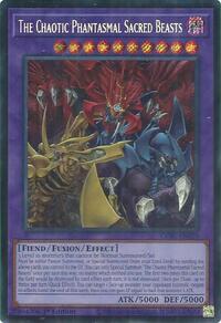 The Chaotic Phantasmal Sacred Beasts (Secret Rare) #CORI-EN029