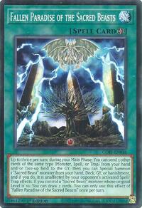 Fallen Paradise of the Sacred Beasts #CORI-EN048