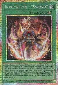 Invocation - "Sword" (Starlight Rare) #CORI-EN053