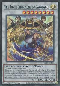The Three Champions of Swordsoul #CORI-EN100