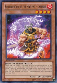 Brotherhood of the Fire Fist - Caribou #JOTL-EN027