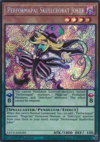 Performapal Skullcrobat Joker (Secret Rare) #LAVD-ENO03