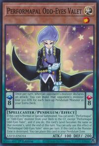 Performapal Odd-Eyes Valet #LAVD-ENO14