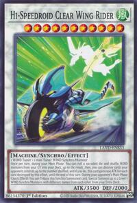Hi-Speedroid Clear Wing Rider #LAVD-ENS33