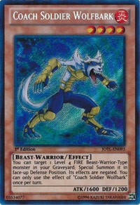 Coach Soldier Wolfbark #JOTL-EN093