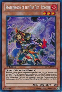 Brotherhood of the Fire Fist - Rooster #JOTL-EN094