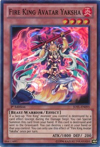 Fire King Avatar Yaksha #JOTL-EN095