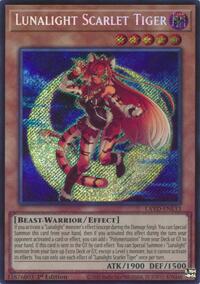 Lunalight Scarlet Tiger (Secret Rare) #LAVD-ENL13