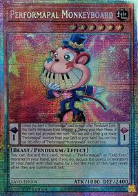 Performapal Monkeyboard (Starlight Rare) #LAVD-ENO04