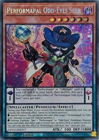 Performapal Odd-Eyes Seer (Secret Rare) #LAVD-ENO17