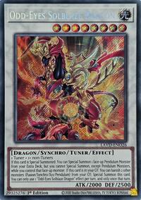 Odd-Eyes Solblaze Dragon (Secret Rare) #LAVD-ENO26