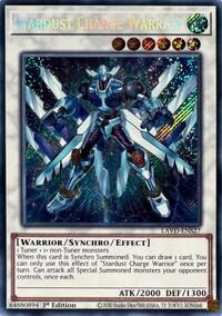 Stardust Charge Warrior (Secret Rare) #LAVD-ENS27