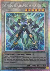 Stardust Charge Warrior (Starlight Rare) #LAVD-ENS27