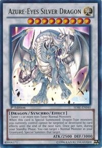 Azure-Eyes Silver Dragon #SDBE-EN040