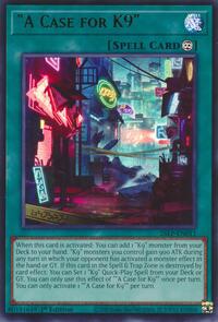 "A Case for K9" #26LP-EN011