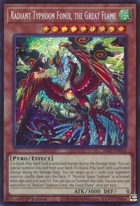 Radiant Typhoon Fonix, the Great Flame (Secret Rare) #26LP-EN014