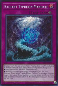 Radiant Typhoon Mandate (Secret Rare) #26LP-EN015