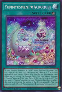 YummyusmentAcroquey (Secret Rare) #26LP-EN007