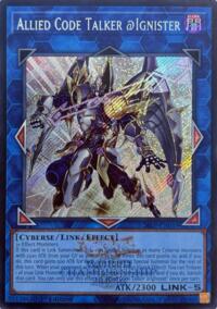 Allied Code Talker @Ignister (Emblazoned Secret Rare) #26LP-EN019