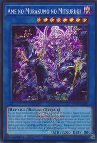 Ame no Murakumo no Mitsurugi (Emblazoned Secret Rare) #26LP-EN021