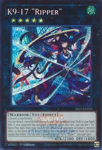 K9-17 "Ripper" (Emblazoned Secret Rare) #26LP-EN010