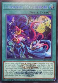 Lunalight Masquerade (Emblazoned Secret Rare) #26LP-EN013