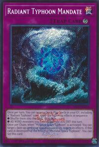 Radiant Typhoon Mandate (Emblazoned Secret Rare) #26LP-EN015